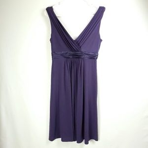 David's  Bridal V Neck Dress